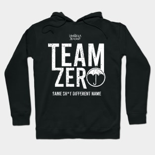 UMBRELLA ACADEMY 2: TEAM ZERO (BLACK BACKGROUND & GRUNGE) Hoodie